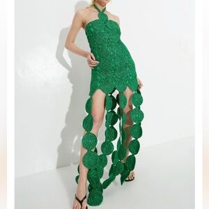 Simon Miller beep dress in gummy green XS
